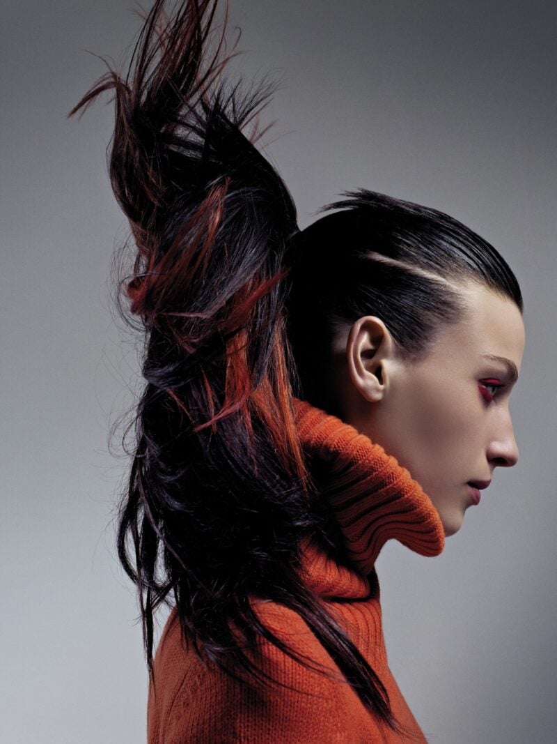 Foto: Maiani Location: Superstudio Hair: Pier Giuseppe Moroni