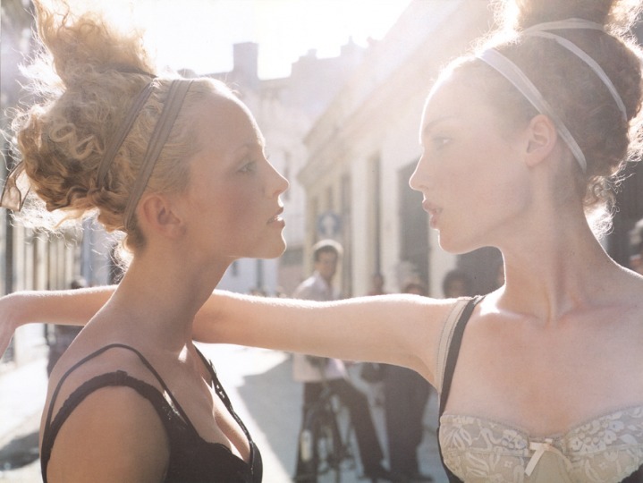 Photographer: Michel Comte - Model: Ether - Location: Havana - Hair: Pier Giuseppe Moroni