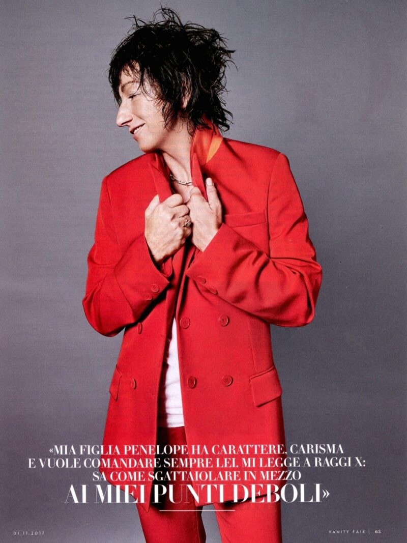 Vanity Fair : Gianna Nannini Ph: Max Vadukul Styling: Cristina Lucchini Make up: Cosetta Giorgetti Haircut: Pier Giuseppe Moroni