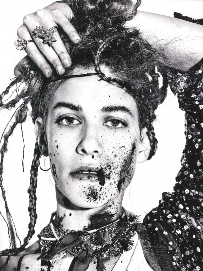 Marie Claire Likes Photo: Koto Bolofo Model : Tea Falco Styling : Laura Seganti Make up:Silvia dell'Orto Hair: Pier Giuseppe Moroni