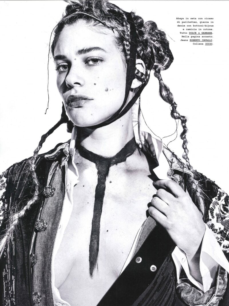 Marie Claire Likes Photo: Koto Bolofo Model : Tea Falco Styling : Laura Seganti Make up:Silvia dell'Orto Hair: Pier Giuseppe Moroni