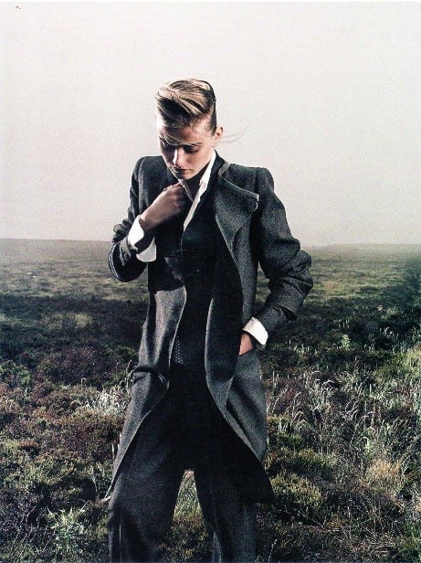 Magazine:Marie Claire Ph: Rennio Maifredi Location : Scotland '12 Hair : Pier Giuseppe Moroni