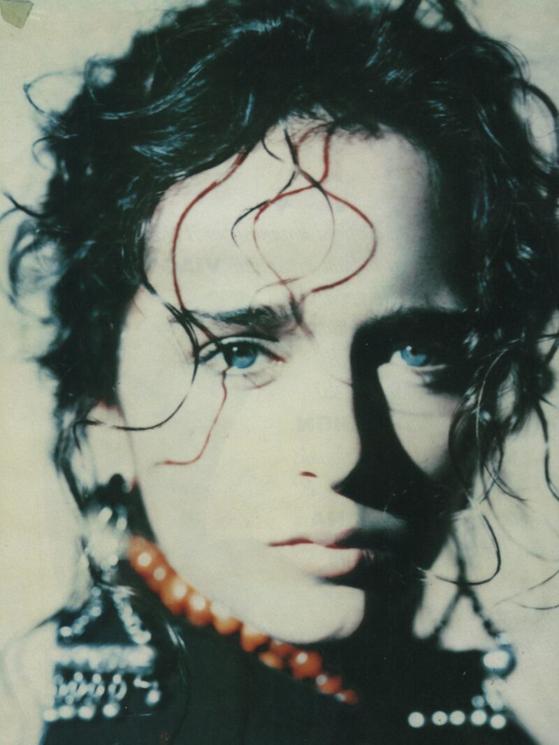 Magazine: Italian Elle Model : Valeria Golino Ph: Paolo Roversi Loc: Milano '87 Hair: Pier Giuseppe Moroni