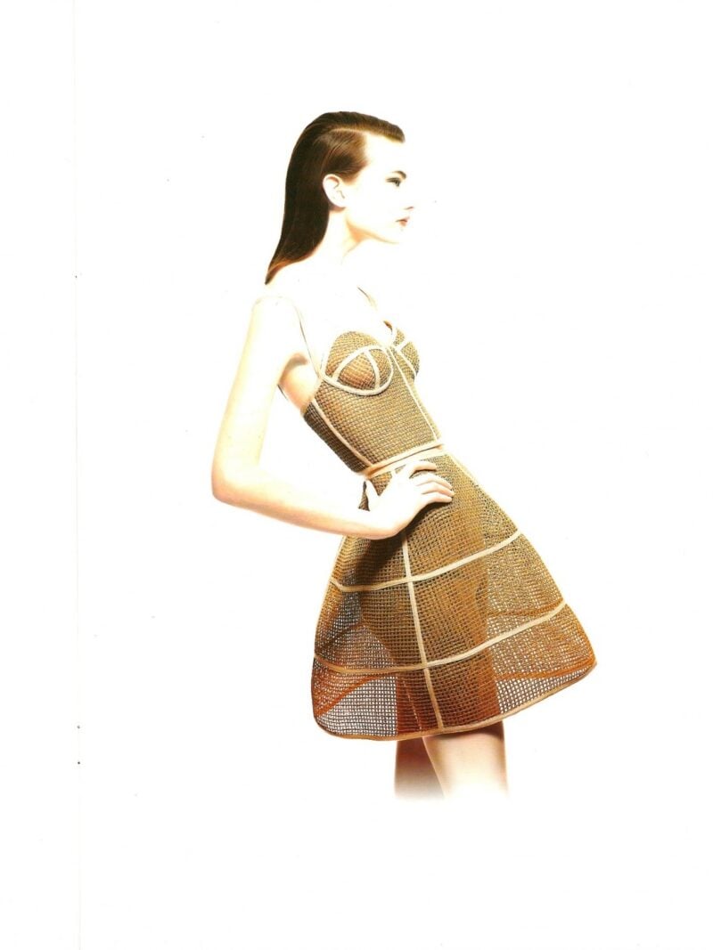 Adv: Krizia Ph: Gastel Model : Shalom Loc. Milano '92 hair Pier GIuseppe Moroni