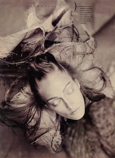 Magazine: Votre Beaute - Photographer: Richard Vagnon - Model: Sidsel Jensen - Location: Parigi - Hair: Pier Giuseppe Moroni