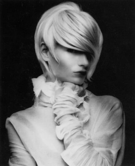 Magazine: Calendario Indola '94 - Photographer: Michelangelo Di Battista - Model: Kirsten Owen - Location: Milano - Hair: Pier Giuseppe Moroni