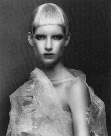 Magazine: Calendario Indola '94 - Photographer: Michelangelo Di Battista - Model: Kirsten Owen - Location: Milano - Hair: Pier Giuseppe Moroni