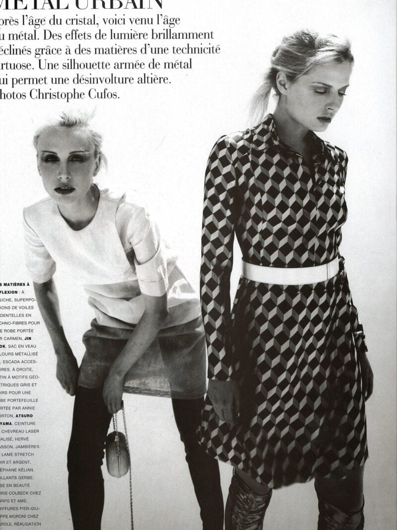 Magazine: French Vogue Ph: C. Cufos Loc: Paris '95