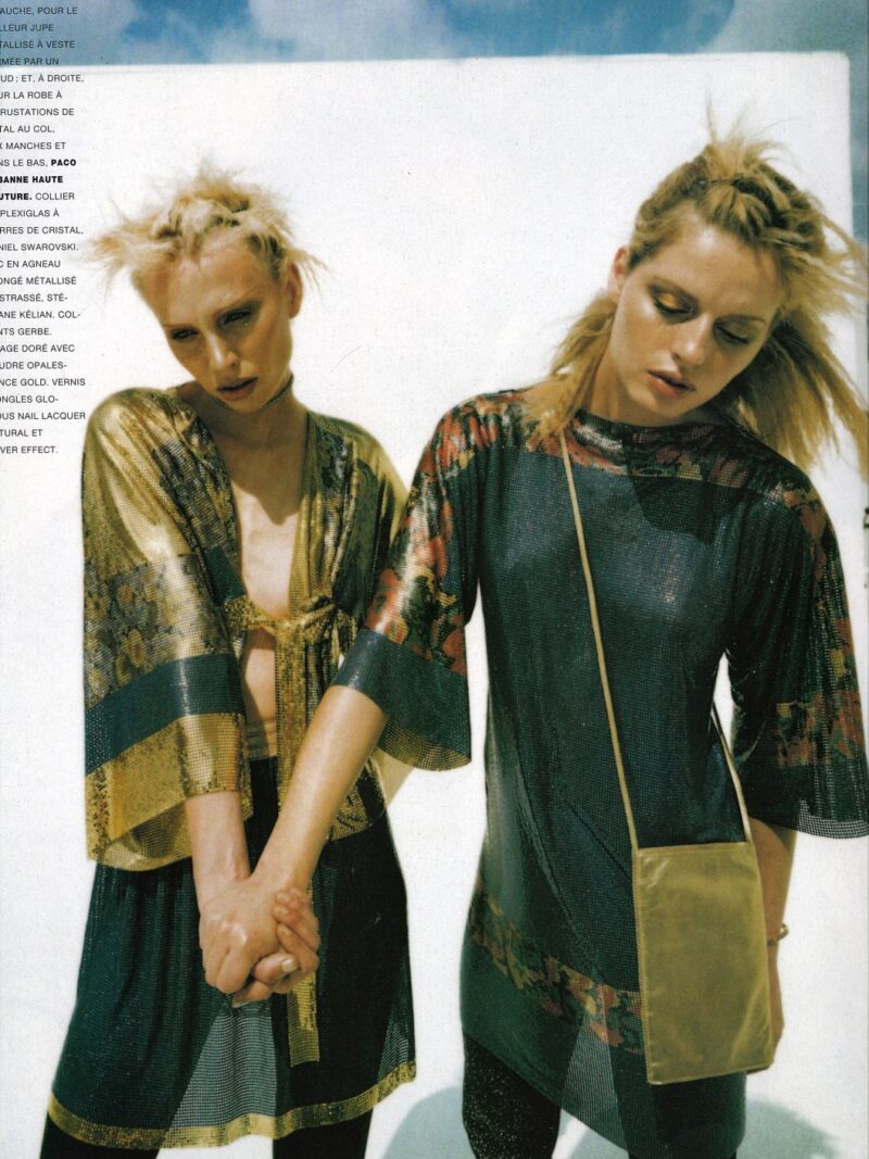 Magazine: French Vogue Ph: C. Cufos Loc: Paris '95