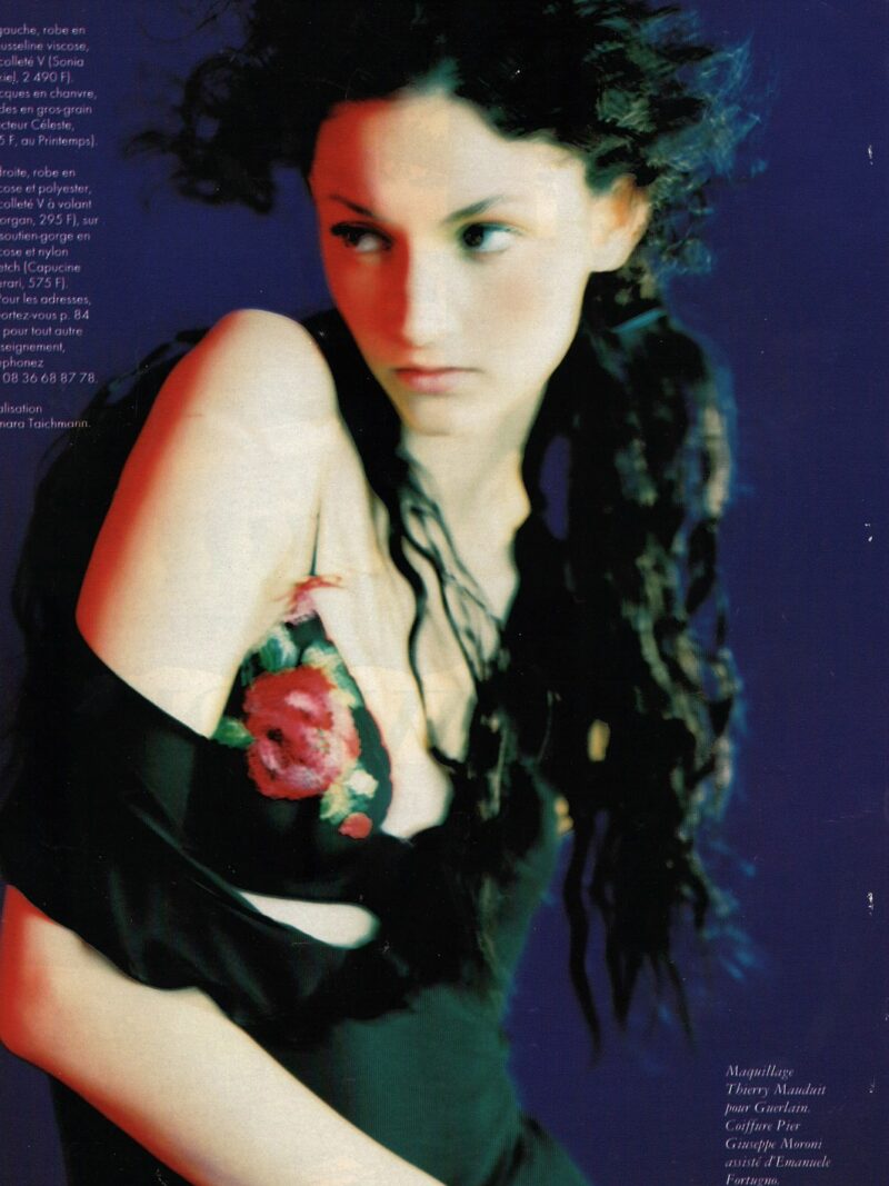Magazine: French Elle Ph: Woolley Loc: Paris'95 hair Pier Giuseppe Moroni