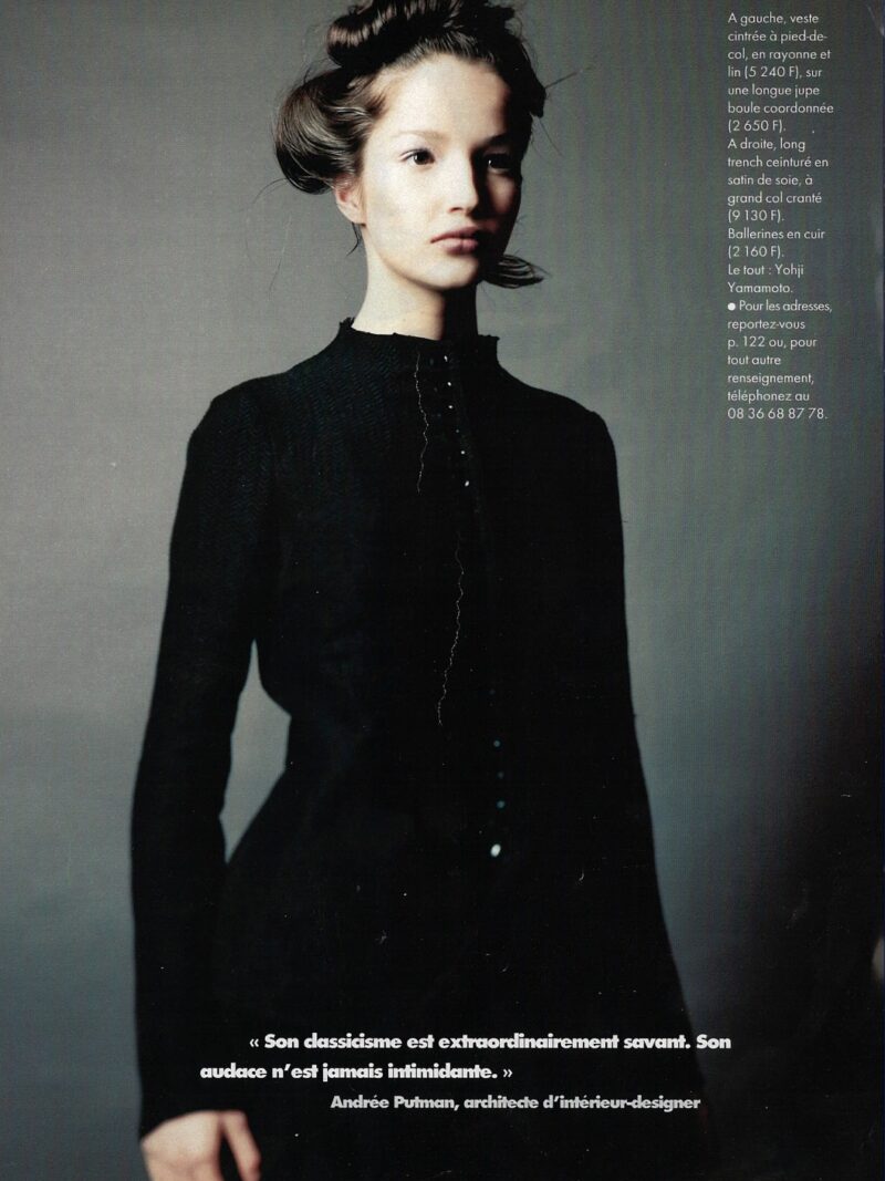 Magazine: French Elle Ph: Haus Loc: NY'99 Hair Pier Giuseppe Moroni