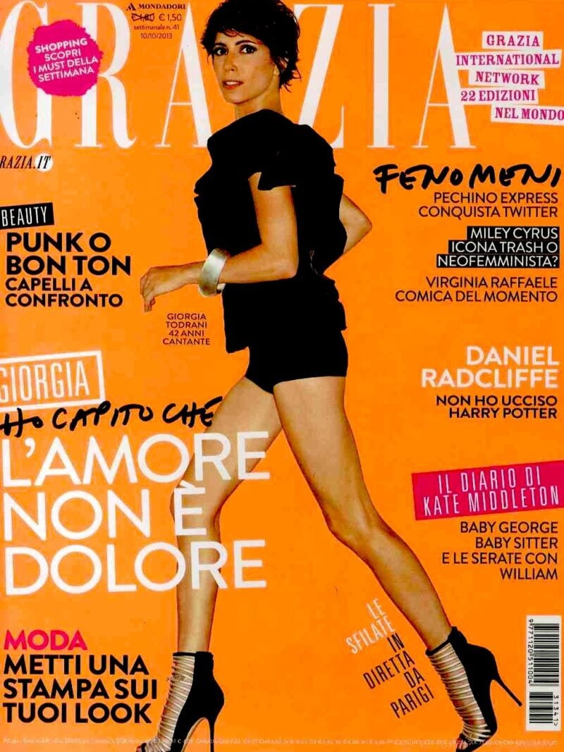 magazine: Grazia ph: Toni Thorimbert model: Giorgia hair: P.G.Moroni