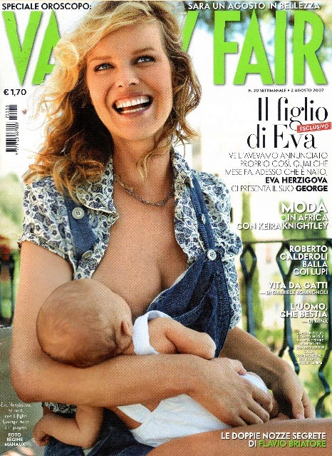 Magazine :Vanity Fair Model :Eva Herzigova