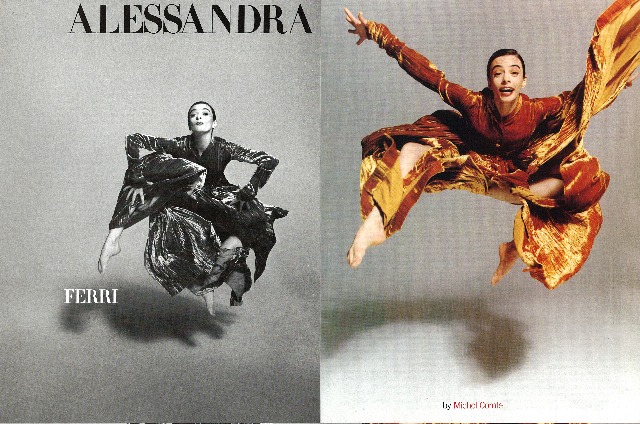 Magazine: Vogue Italia Ph: Comte Model : Alessandra Ferri Loc: Milano'94 Hair:Pier Giuseppe Moroni