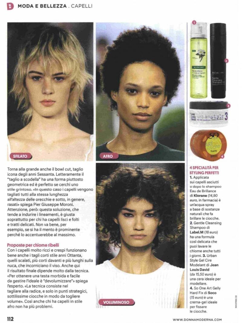 Hair stylist Milano - Pier Giuseppe Moroni
