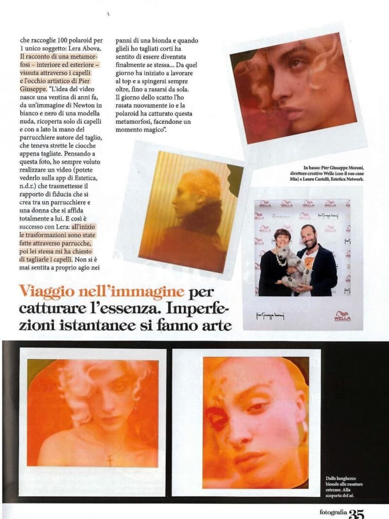 Hair stylist Milano - Pier Giuseppe Moroni