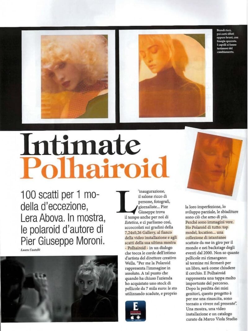 Hair stylist Milano - Pier Giuseppe Moroni