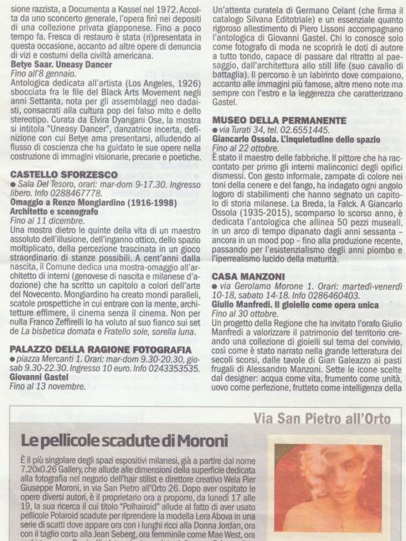 Hair stylist Milano - Pier Giuseppe Moroni