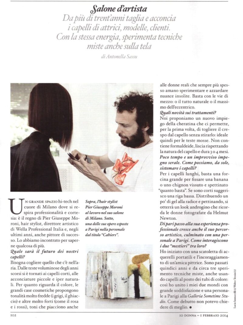 Hair stylist Milano - Pier Giuseppe Moroni