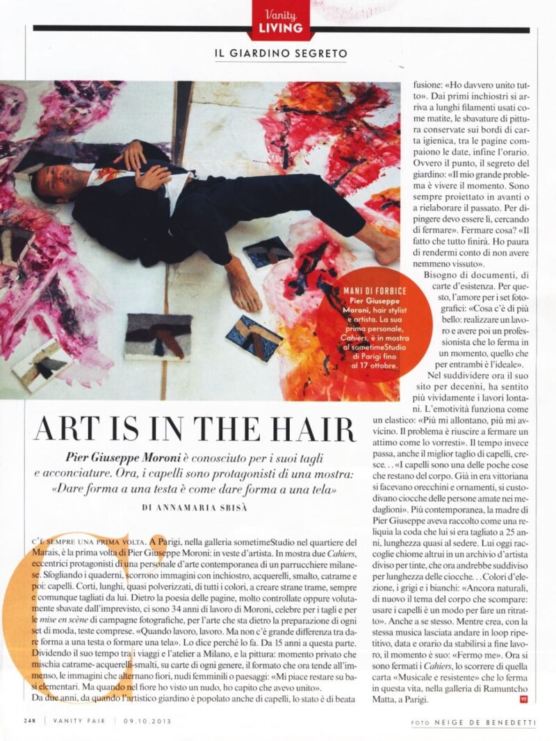 Hair stylist Milano - Pier Giuseppe Moroni