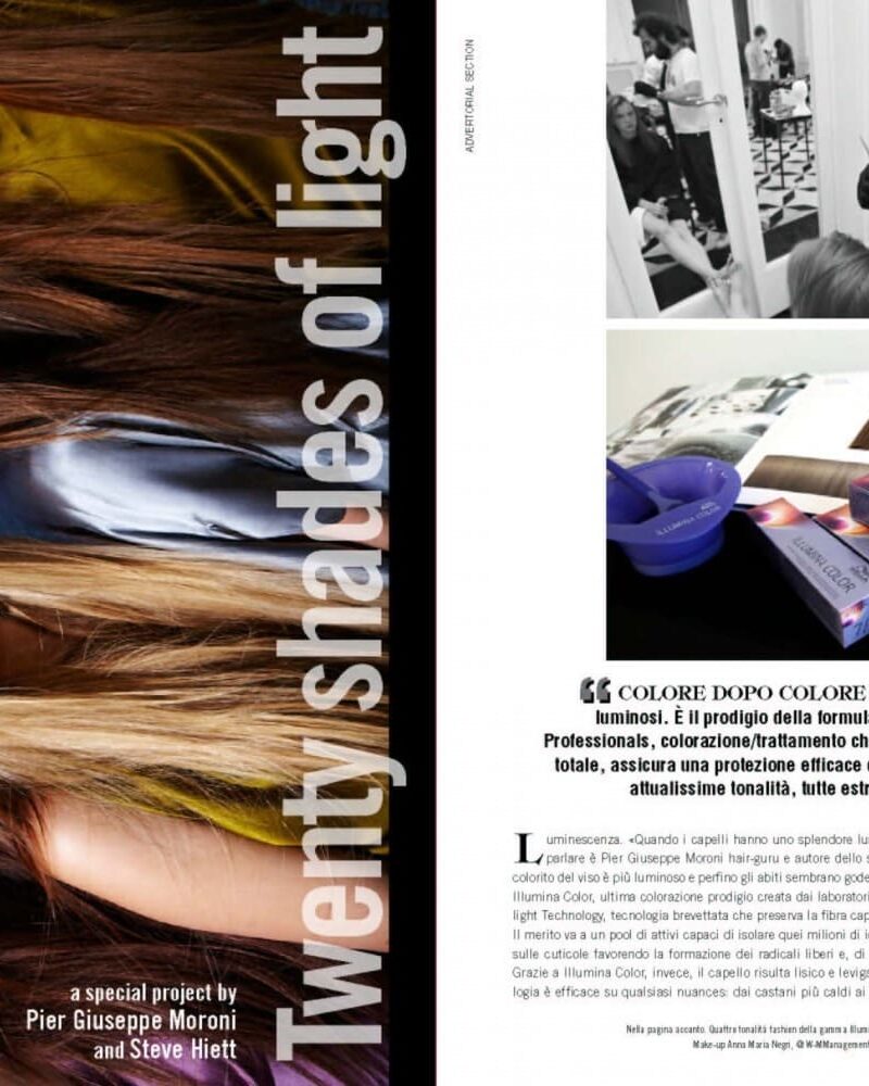 Hair stylist Milano - Pier Giuseppe Moroni