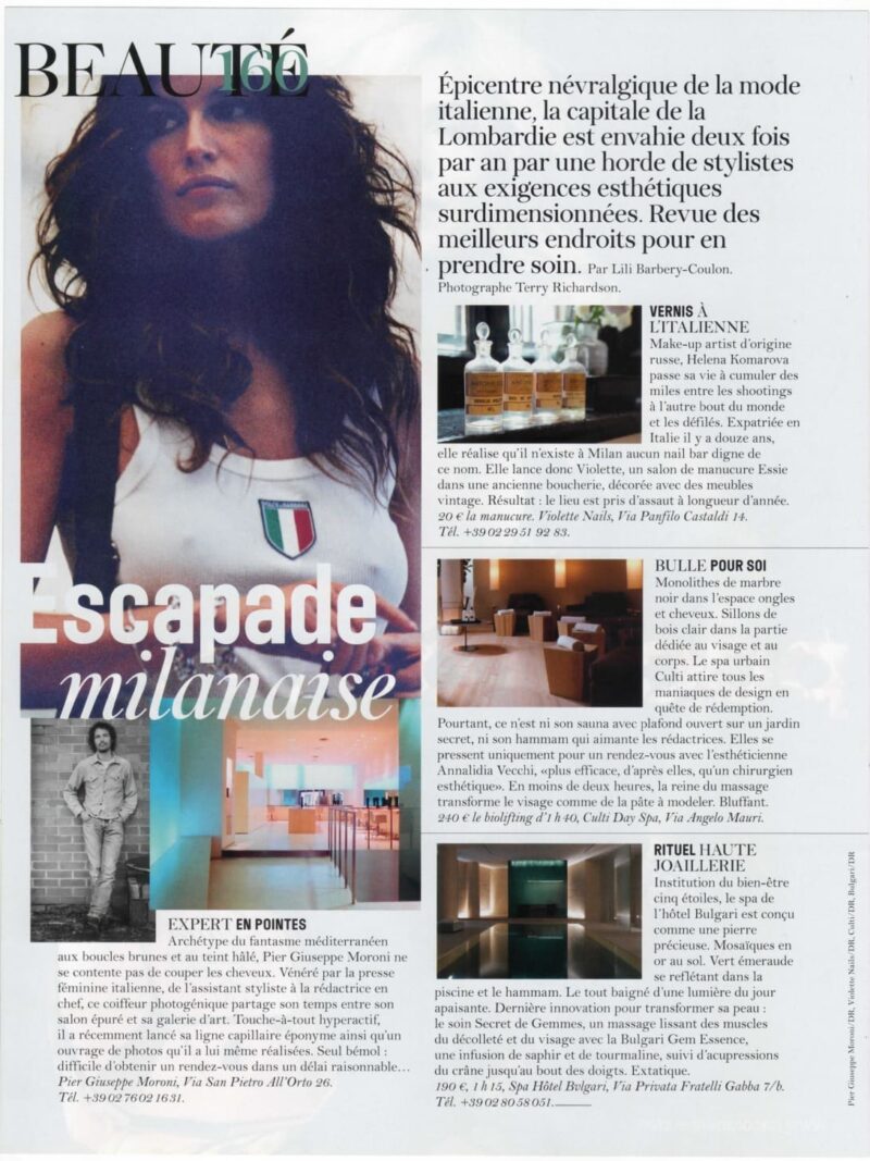 Hair stylist Milano - Pier Giuseppe Moroni