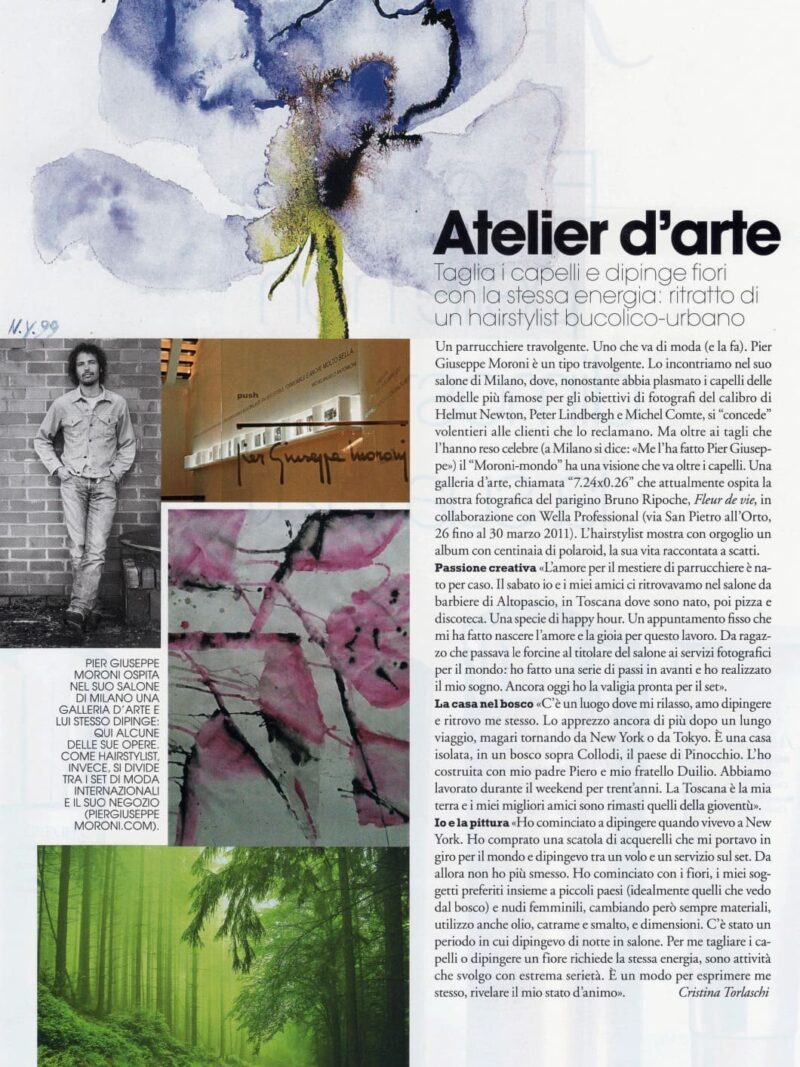 Hair stylist Milano - Pier Giuseppe Moroni