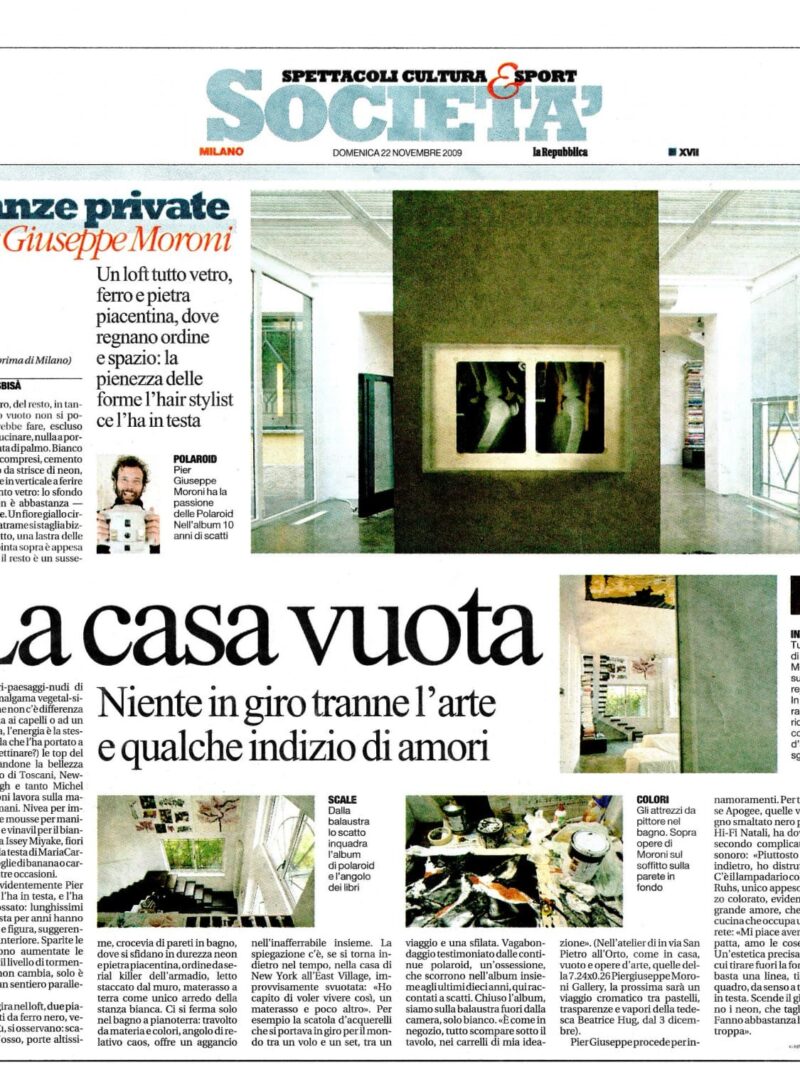 Hair stylist Milano - Pier Giuseppe Moroni